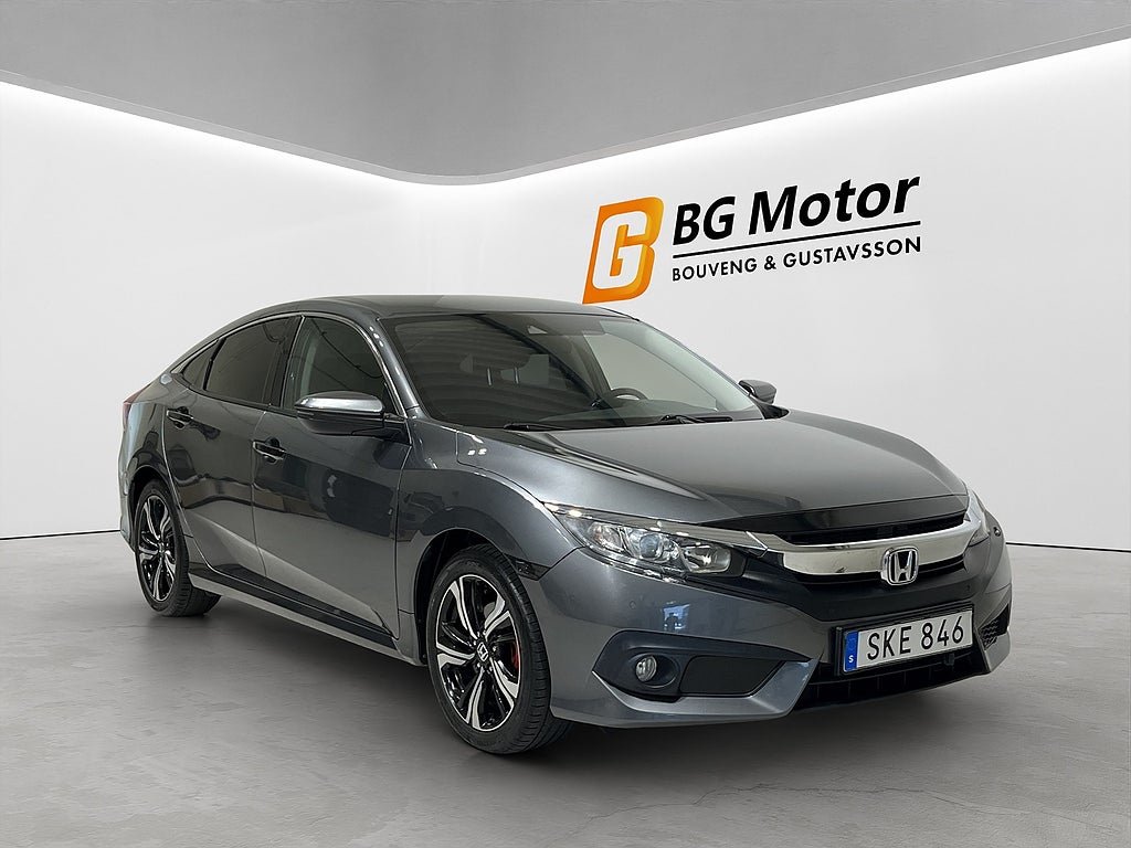 Honda Civic Sedan 1.6 i-DTEC 120HK Drag/Värmare/Backkamera/Navi