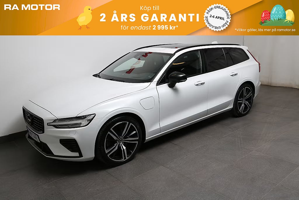 Volvo V60 Recharge T8 392hk R-Design Pro Edition III AWD B&W Pano 2022