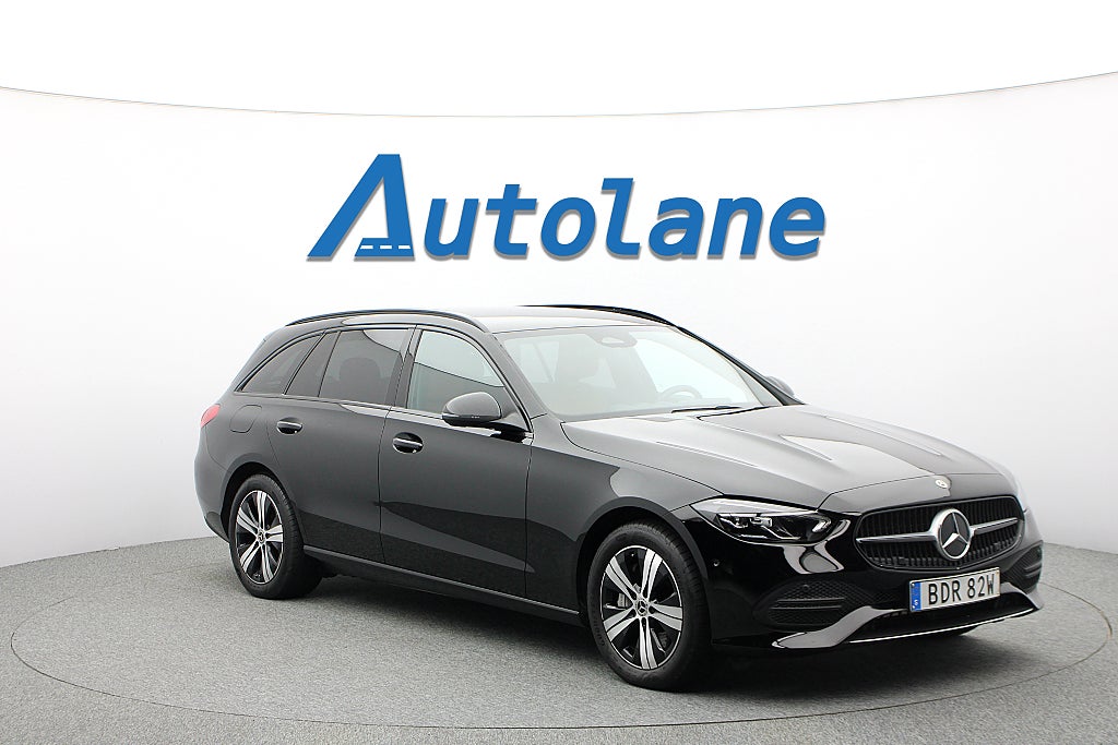 Mercedes-Benz C 300e 9G-T, Drag, B-Kamera, Ambient, GPS, 313hk