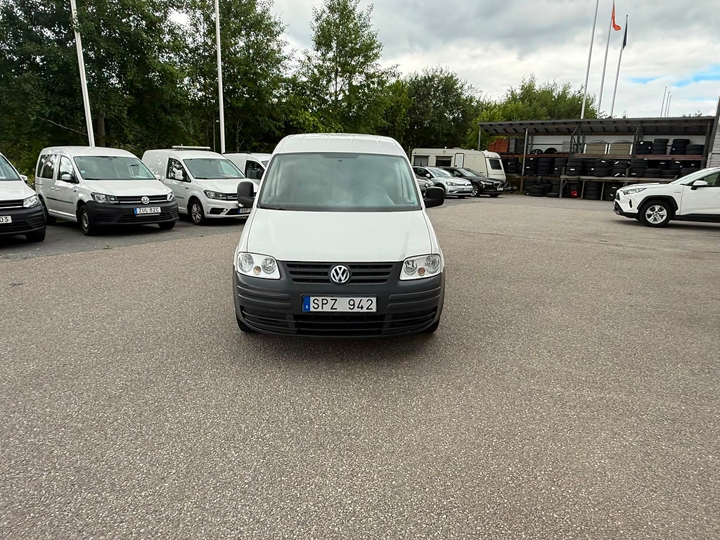 Volkswagen Caddy KOMBI 2.0 ECOFUEL DRAG NYBESK/NYSERV V-HJUL 