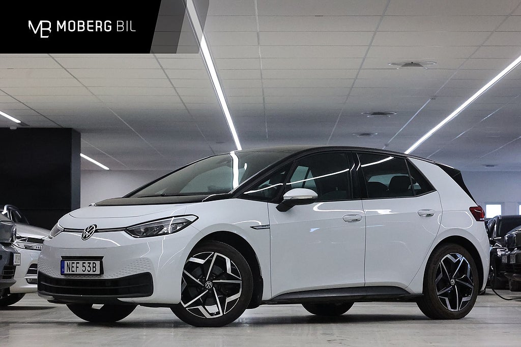 Volkswagen ID.3 Pro S 204hk Helg på Moberg! Navi CarPlay PDC