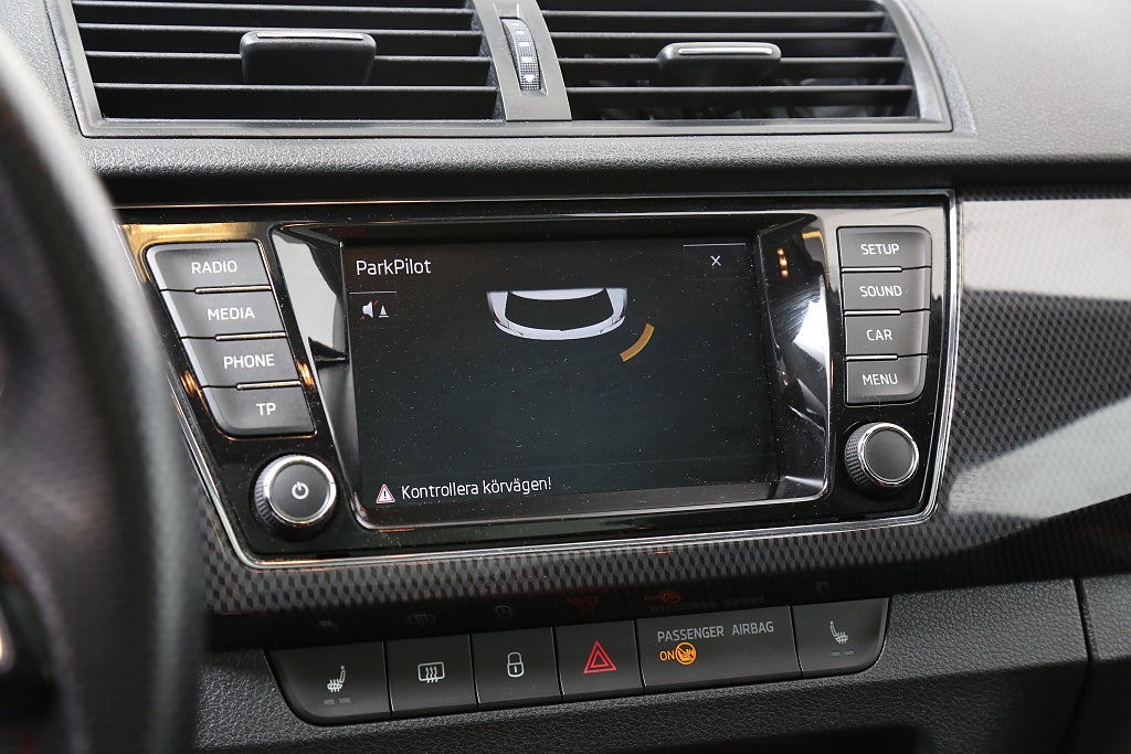Skoda Fabia 1,2 TSI 90hk Monte Carlo Panorama Motorv 2016