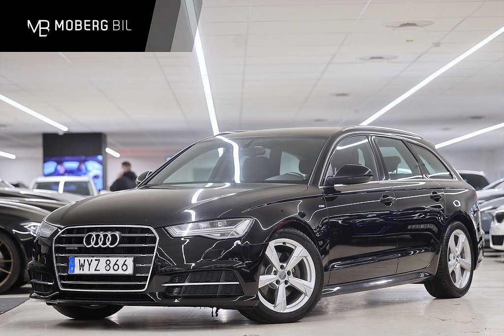 Audi A6 2.0 TDI Avant Q 190hk S Line Sportstolar