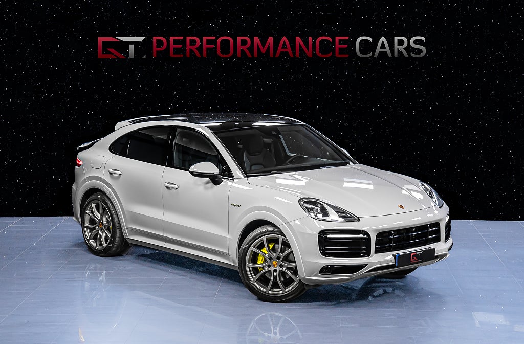 Porsche Cayenne E-Hyb Coupé PLATINUM MOMS 1450mil SportDesign Pano BOSE