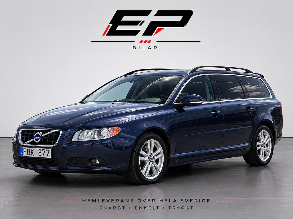 Volvo V70 D4 Polestar Optimerad AWD Geartronic|Skinn|215HK|1Ägare