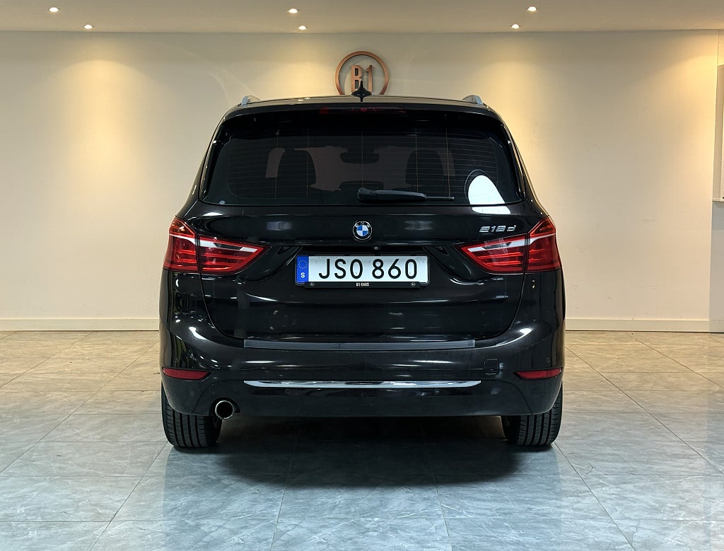 BMW 218 d GRAND TOURER 7-SITS LUXURY LINE DRAG B-KAM HELSKINN