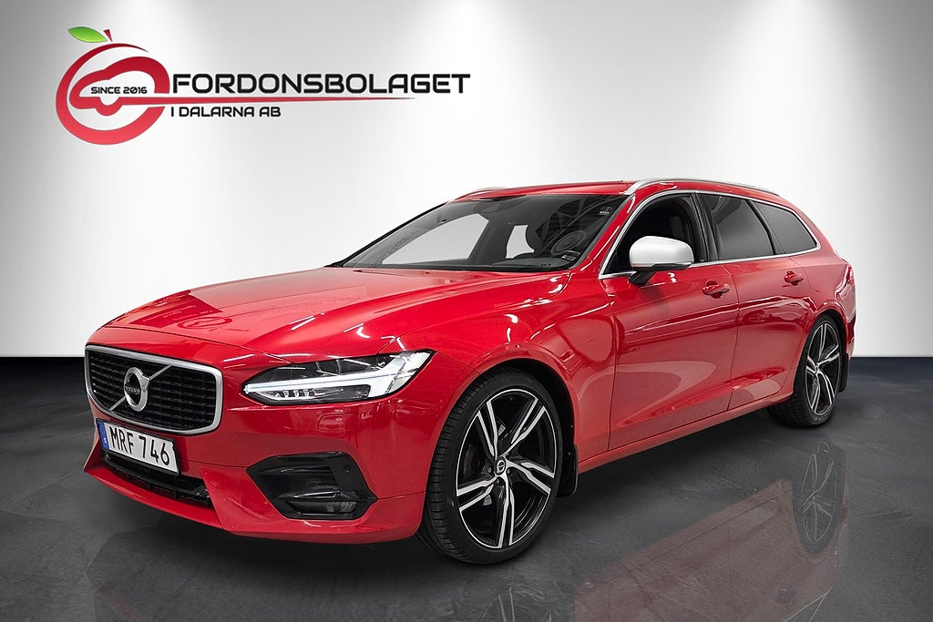 Volvo V90 D4 R-Design VOC Drag Värmare BLIS Nybes