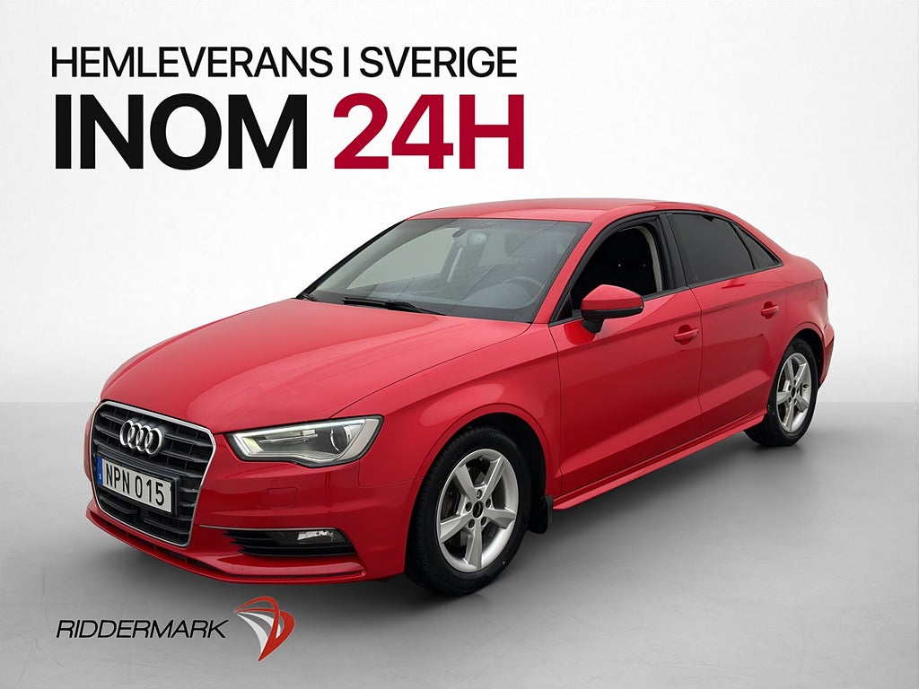 Audi A3 2.0 TDI 150hk Ambition Adaptiv-f Keyless Sportstolar