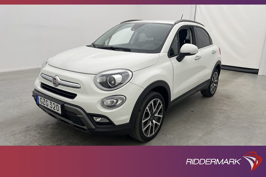 Fiat 500X 2.0 Multijet 4x4 140hk M/K-Värm Kamera Navi Drag