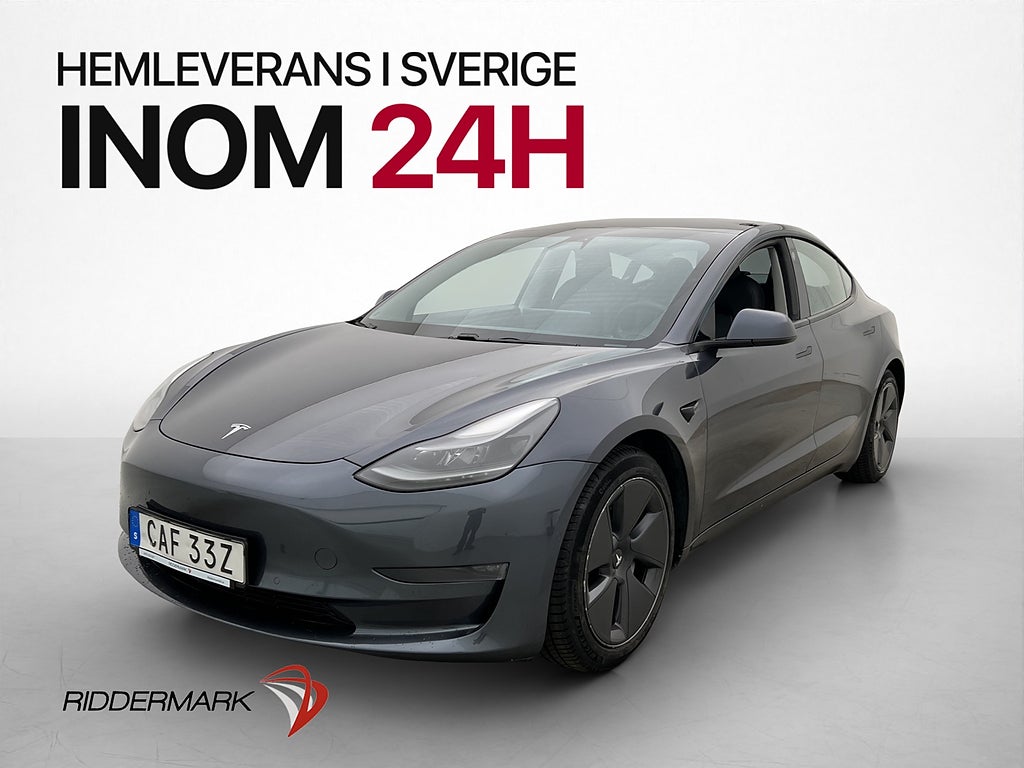 Tesla Model 3 Long Range AWD Dragkrok Värmepump Autopilot