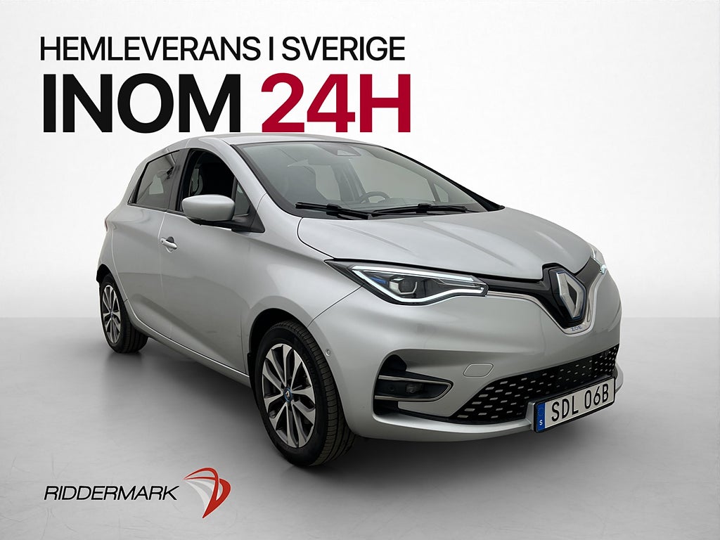Renault Zoe R135 52 kWh 136hk FRIKÖPT BATTERI Intens Kamera