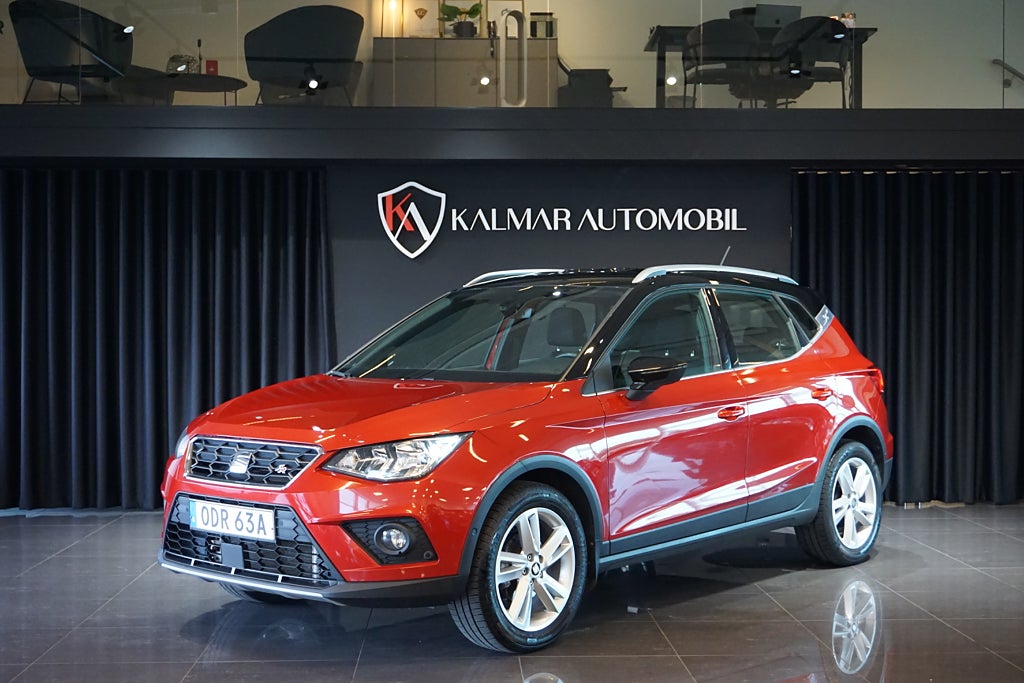 Seat Arona 1.0 TGI FR 90hk Kamera Adaptiv farthållare CarPlay 