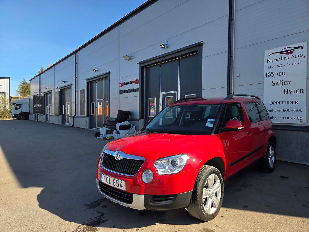 Skoda Yeti 1.8 TSI 4x4 Experience Euro 5 Tvåägare!