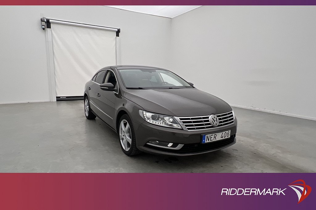 Volkswagen CC TDI 4M 170hk Premium Taklucka Värm Kamera Drag