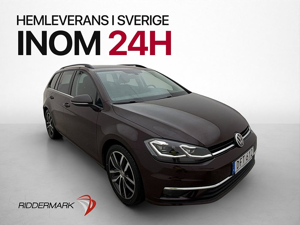 Volkswagen Golf 150hk GT Värmare Kamera Dynaudio CarPlay