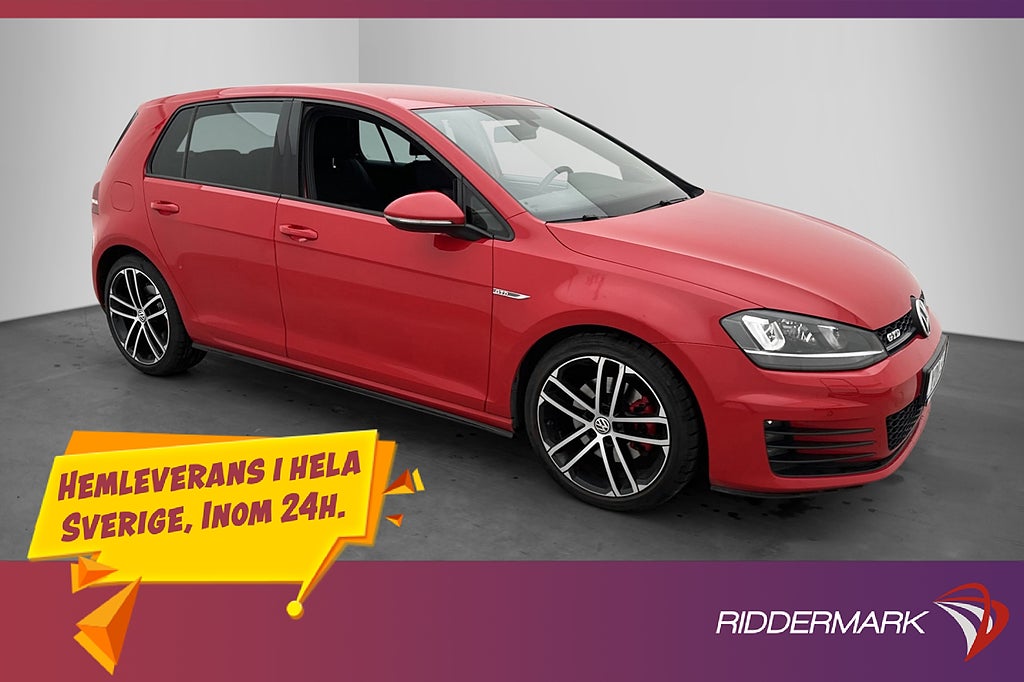 Volkswagen Golf GTD 184hk Plus Adapt-fart CarPlay Dyna