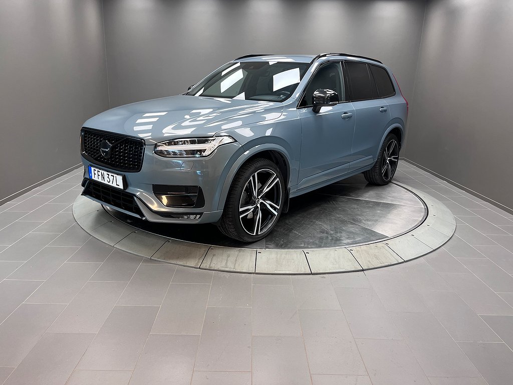 Volvo XC90 B5 AWD R-Design Luftfjädring 7sits 22"Drag Värmare 