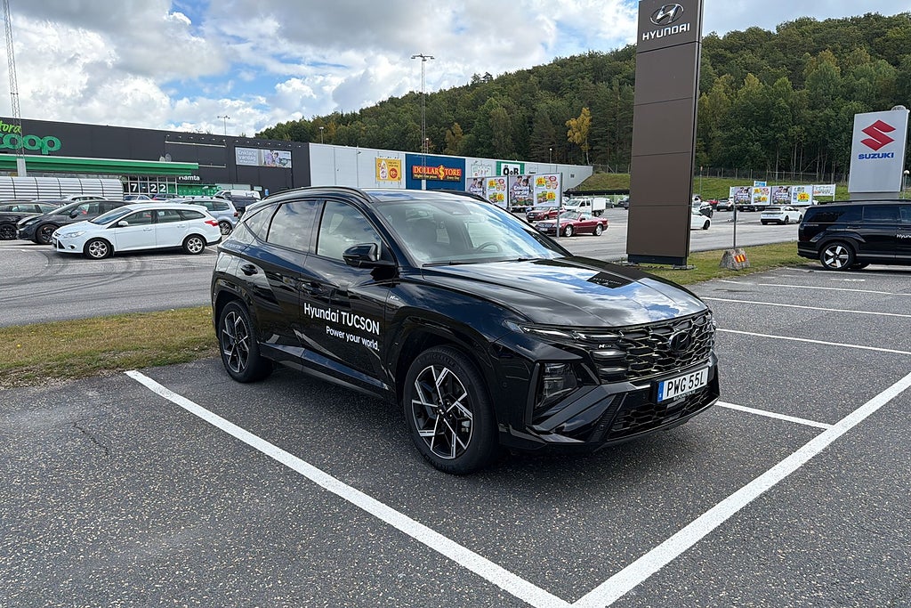 Hyundai Tucson PHEV 288Hk 4WD AUT N-line Glastak Tech-pkt