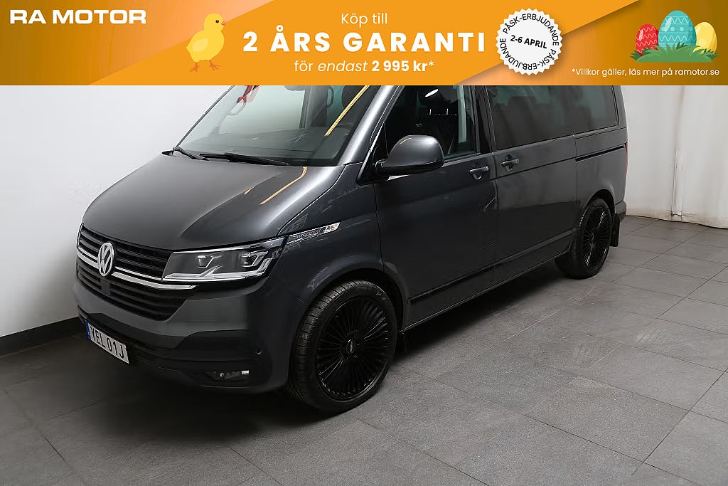 Volkswagen Multivan T6.1 TDI 4M Highline DSG Värmare Drag 2020