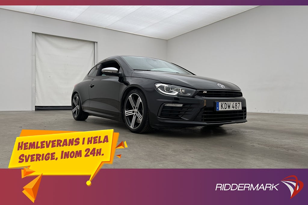 Volkswagen Scirocco R TSI 280hk Kamera Sensorer CarPlay