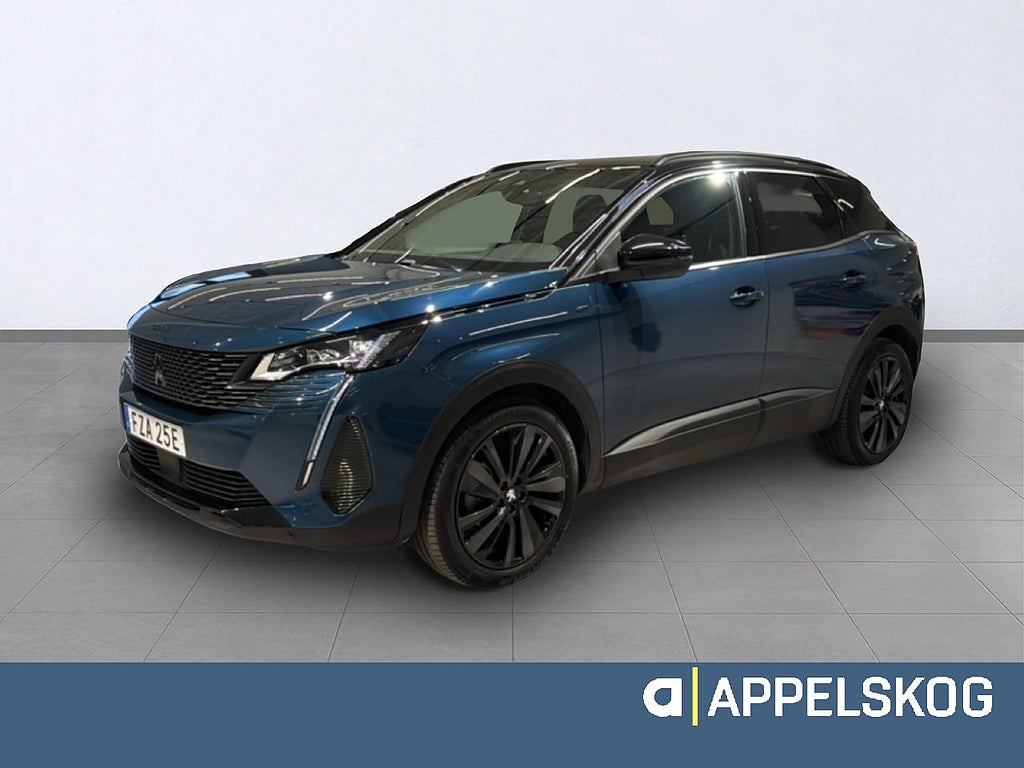 Peugeot 3008 GT PT AUT 130hk Black Pack |V-hjul ingår|Ränta 3,99%|
