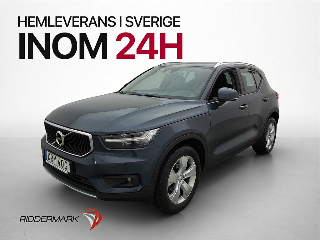 Volvo XC40 T3 163hk Momentum VOC Kamera Värmare