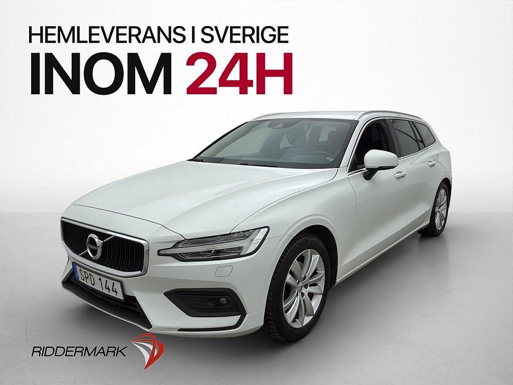 Volvo V60 D3 Momentum Drag Kamera Värmare Navi BLIS CarPlay