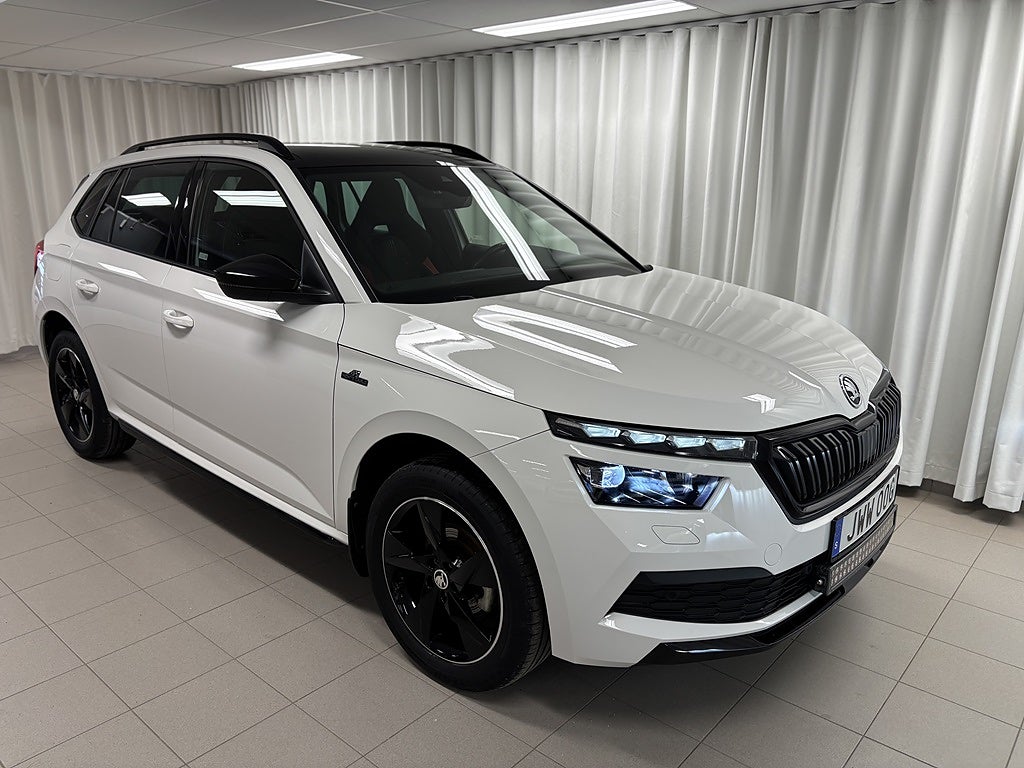 Skoda Kamiq MONTE CARLO 1,0 TSI 110 HK Dragkrok