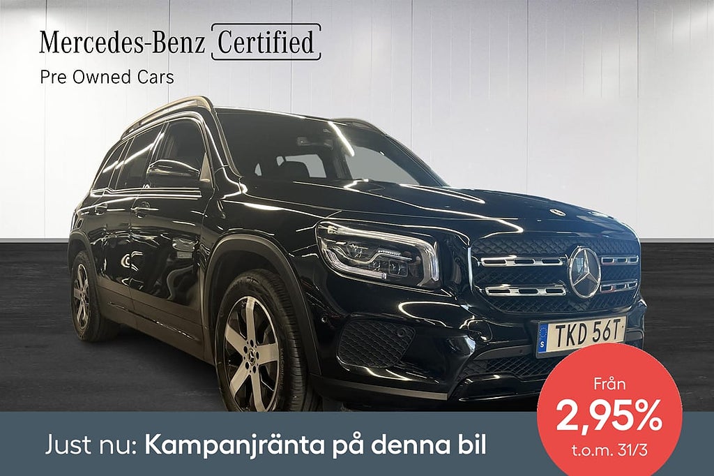 Mercedes-Benz GLB 200 d 4MATIC – Progr Line. 2,95% ränta