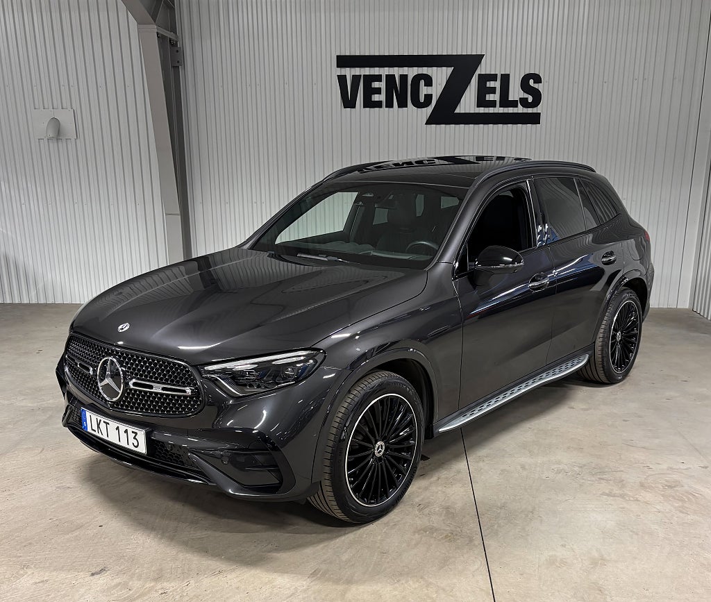Mercedes-Benz GLC 400 e 4MATIC 9G-Tronic AMG Pano Burmester HUD Dragkrok