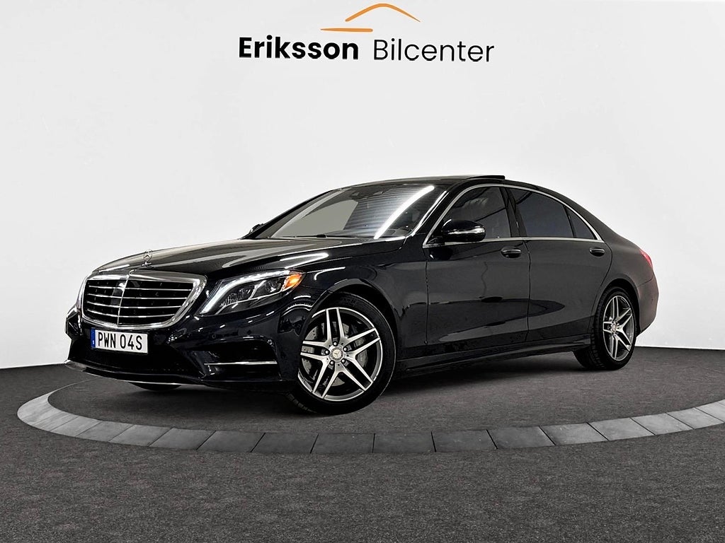 Mercedes-Benz S 550 L 7G-Tronic 455hk Pano/360°/Navi/Blis