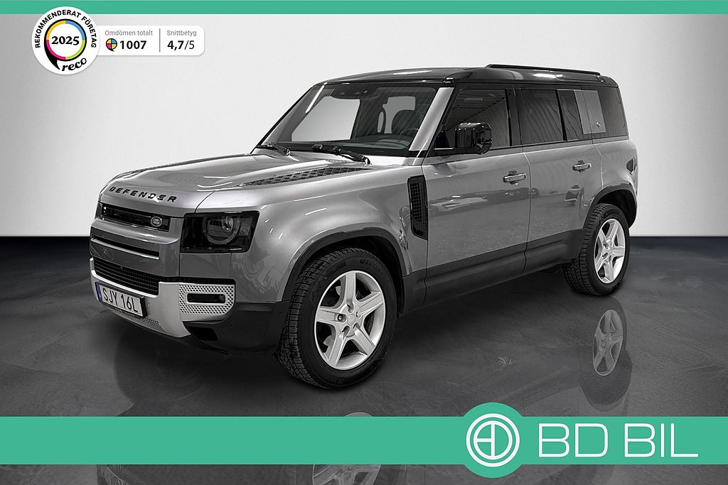 Land Rover Defender 110 D200 SE PANO MERIDIAN VÄRMARE DRAG