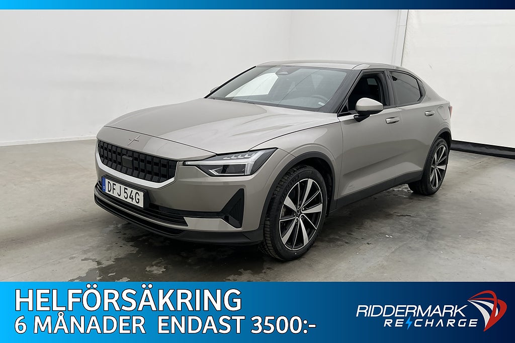 Polestar 2 Long Range Single Motor 231hk Kamera CarPlay