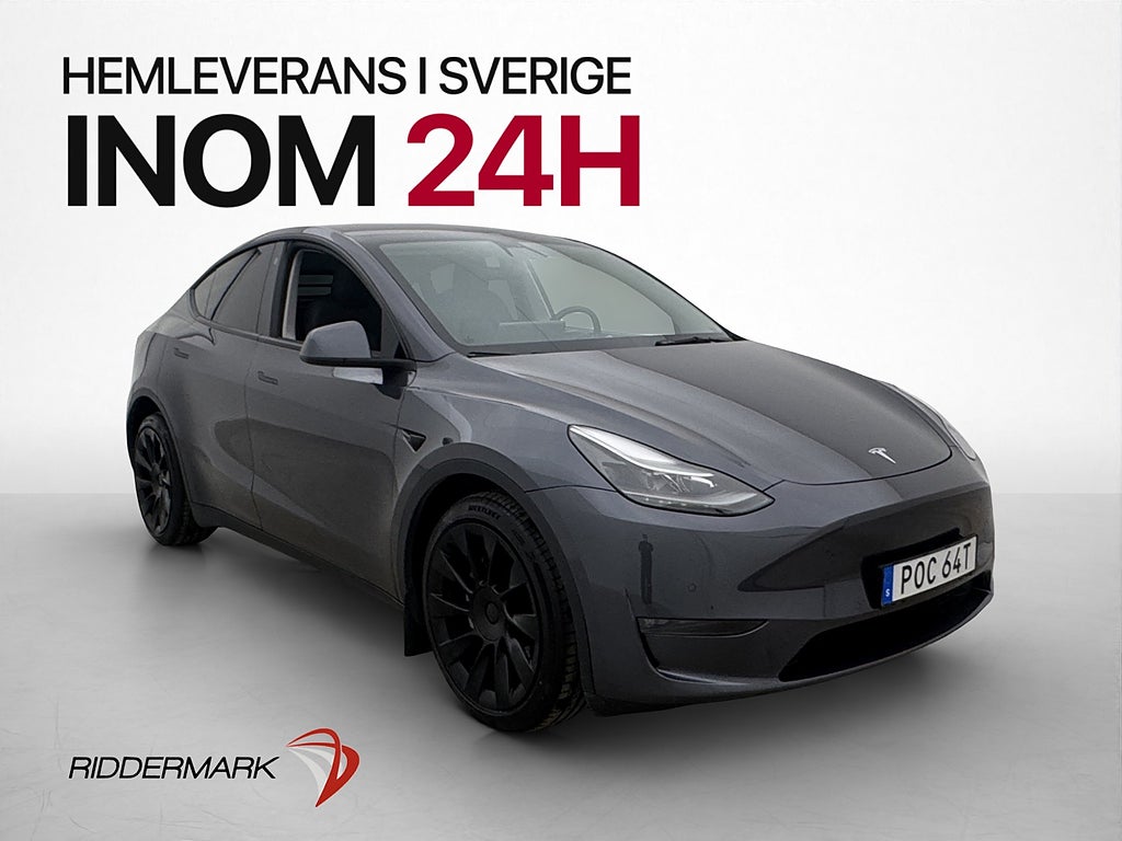 Tesla Model Y Long Range AWD Autopilot MOMS Svensksåld