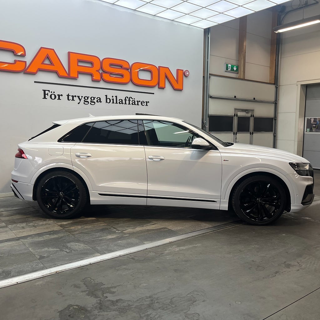 Audi Q8 4,99% 50 TDI Q S Line B&O Matrix 360° Luftfjädring Pano