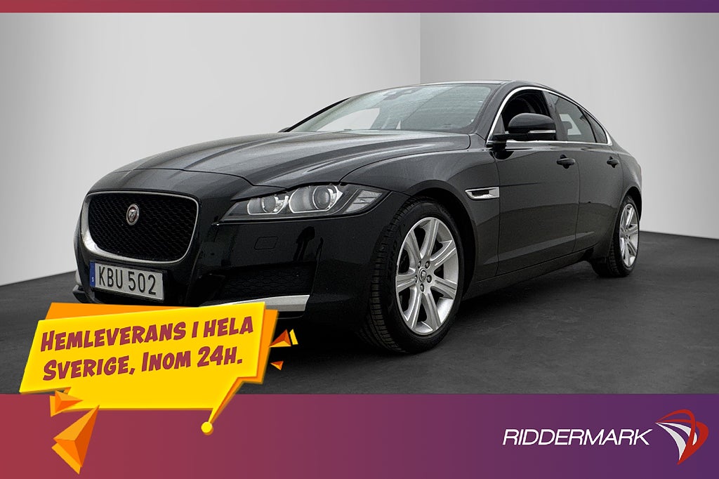 Jaguar XF E-Performance AWD Navi Kamera Elstol fram Skinn