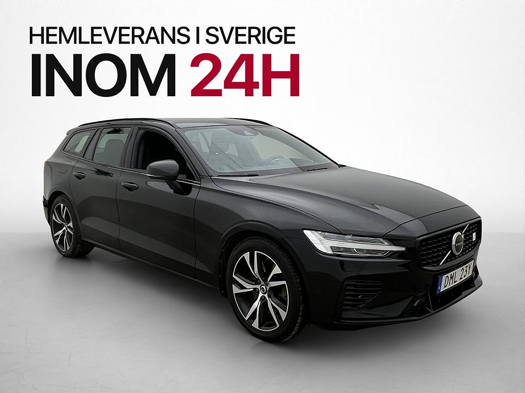 Volvo V60 T6 AWD R-Design Värmare B&W Kamera Läder CarPlay