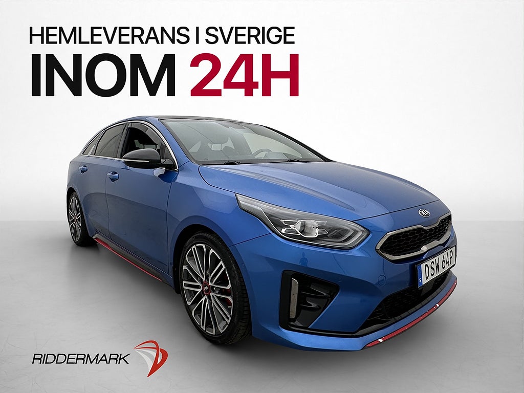 Kia ProCee'd GT T-GDI 204hk JBL Kamera Navi Elstol CarPlay