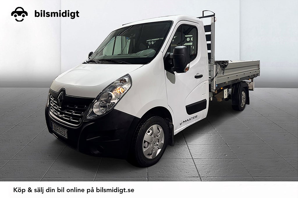 Renault master Chassi 3.5T 2.3 dCi 3sits Tippflak Blåtand MOMS 130hk