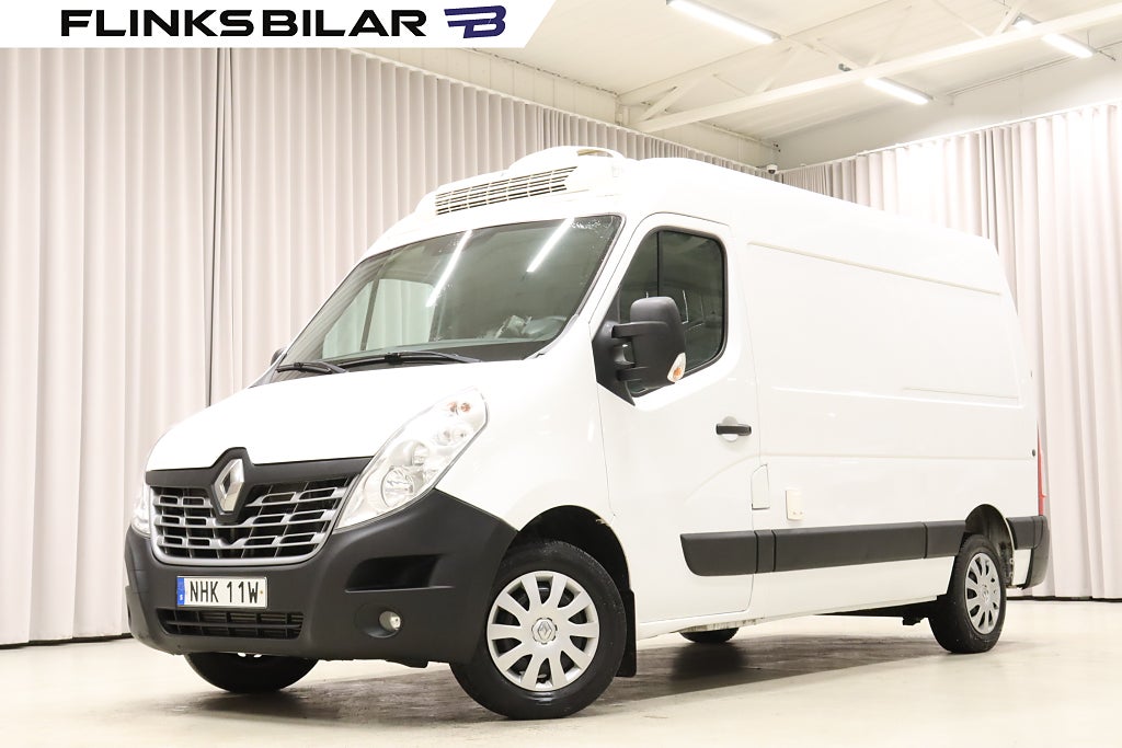 Renault master 145HK Kylbil Nattkyla Drag Värmare GPS Moms