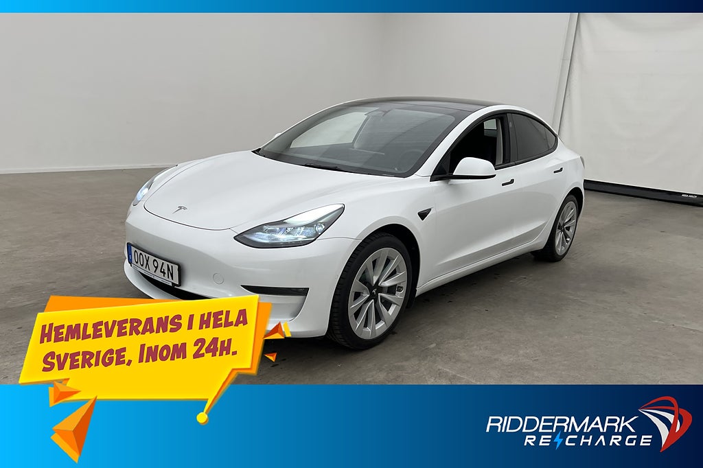 Tesla Model 3 Long Range AWD Autopilot Svensksåld