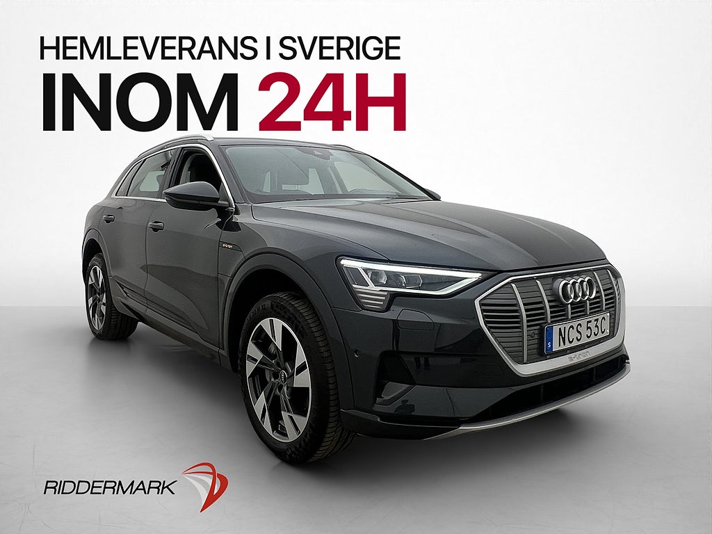 Audi E-Tron 55 Quattro Cockpit Kamera CarPlay Navi Skinn
