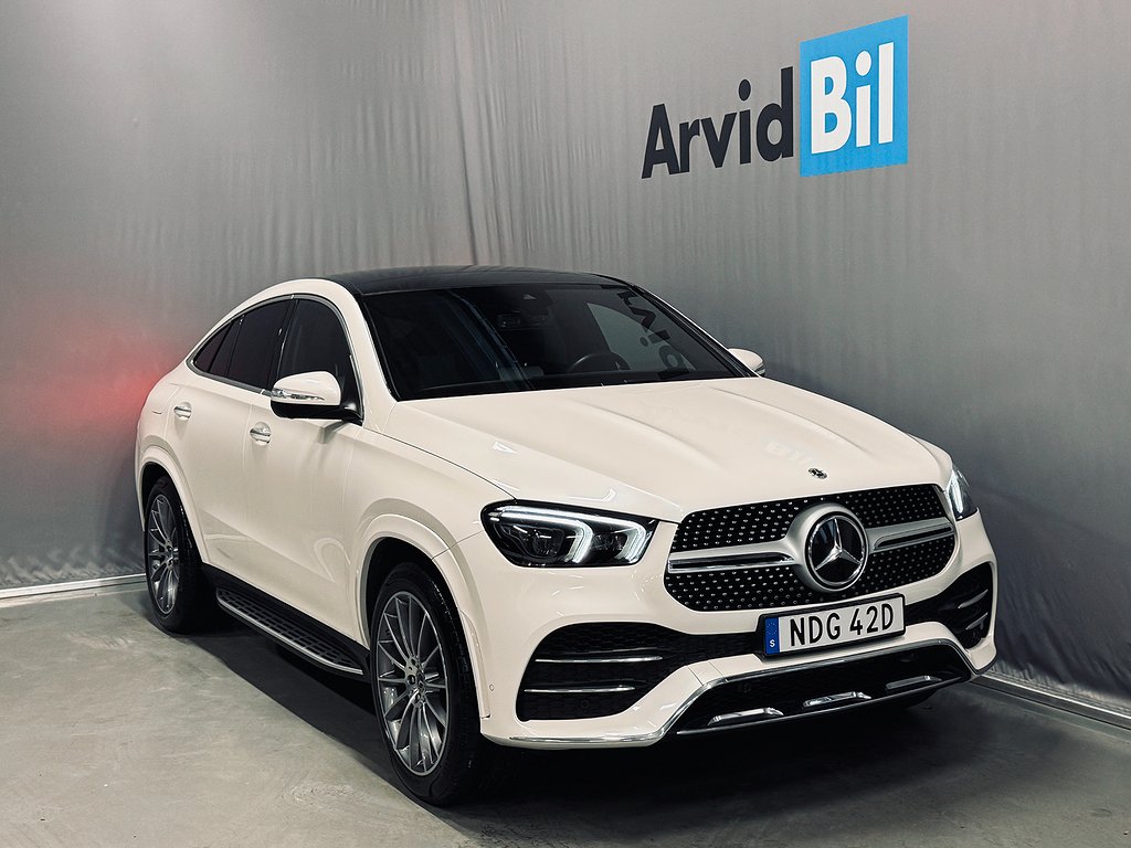 Mercedes-Benz GLE 350 de 4M Coupé AMG Värmare Pano Burmester