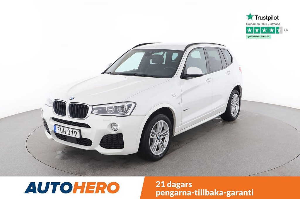 BMW X3 xDrive20d M Sport / Motorvärmare, Dragkrok, 190HK