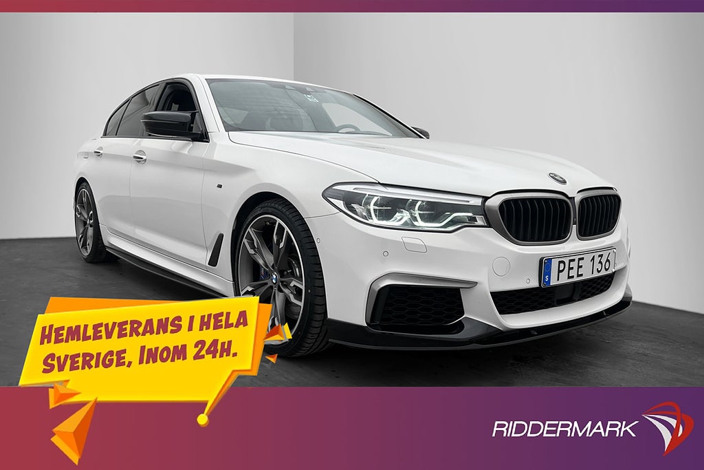 BMW M550 I xDrive 462hk Ultimate Värmare Pano B&W 360° HUD