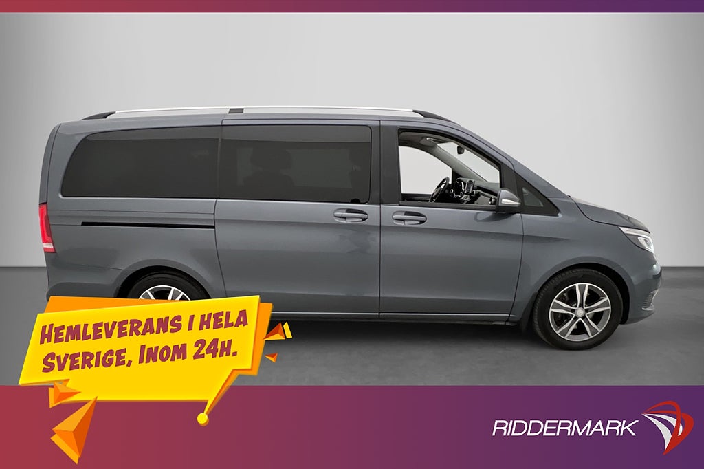 Mercedes-Benz V 220d Värmare B-Kamera Dragkrok 8-Sits