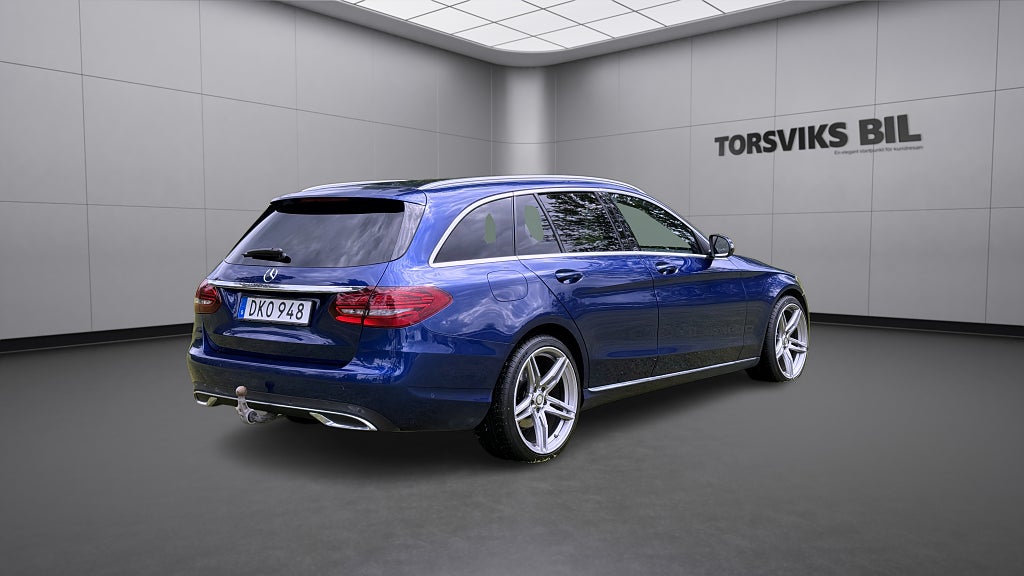 Mercedes-Benz C 200 T d 9G-Tronic Avantgarde/Värmare/19"Tums-Ny servad - miniatyr 7