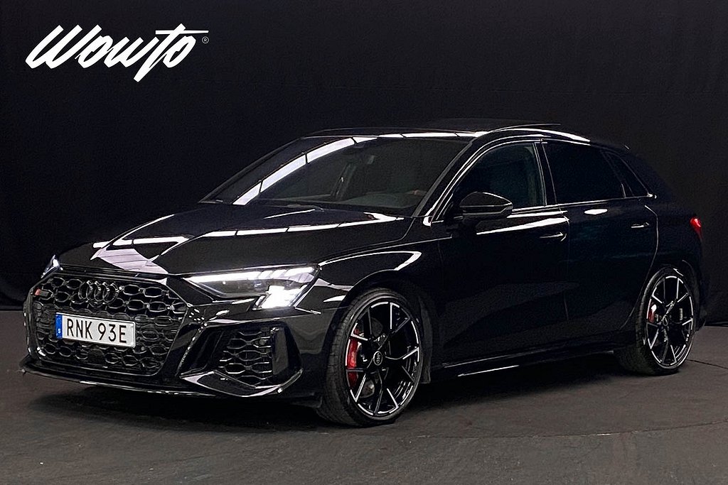 Audi RS3 Sportback Quattro 400HK/B&O/Taklucka/RS-Sport/4.95%