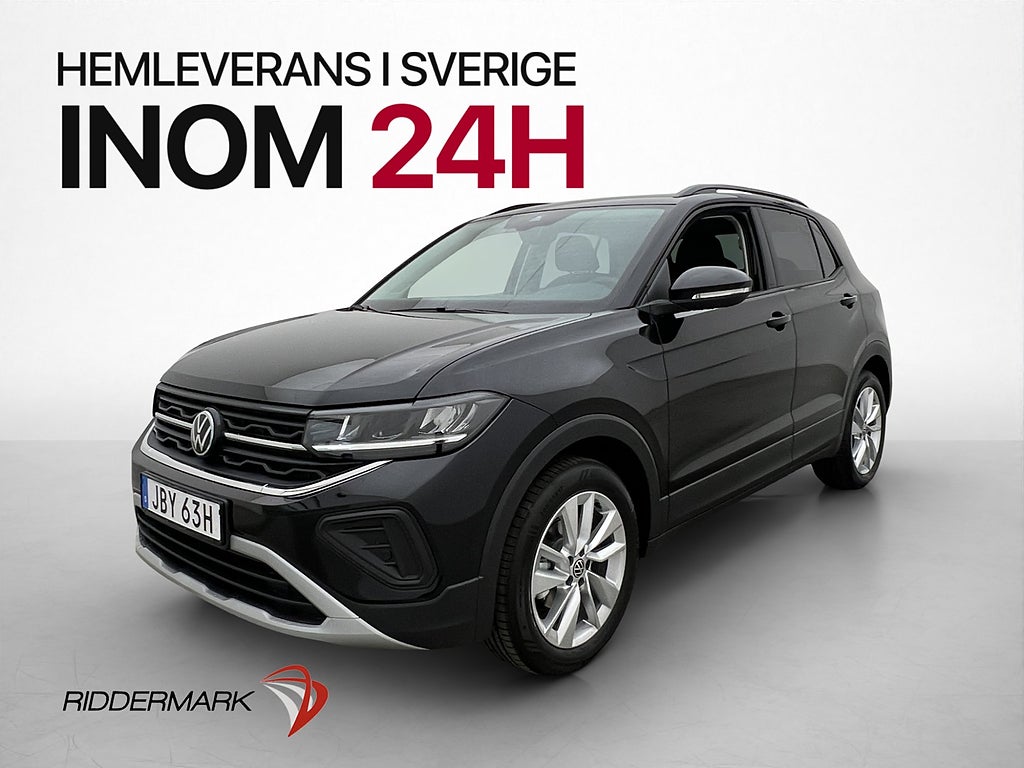 Volkswagen T-CROSS 1.0 TSI 95hk Life Cockpit CarPlay