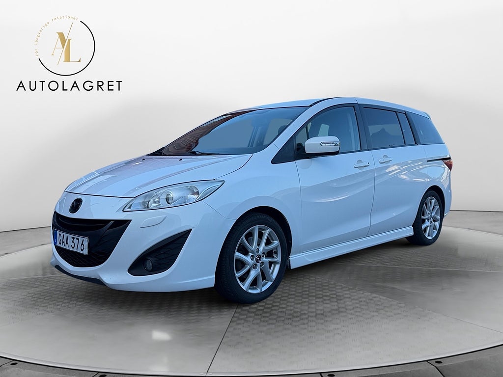 Mazda 5 2.0 MZR Sport Euro5 7-sits Bakkamera Värmare Drag 150hk
